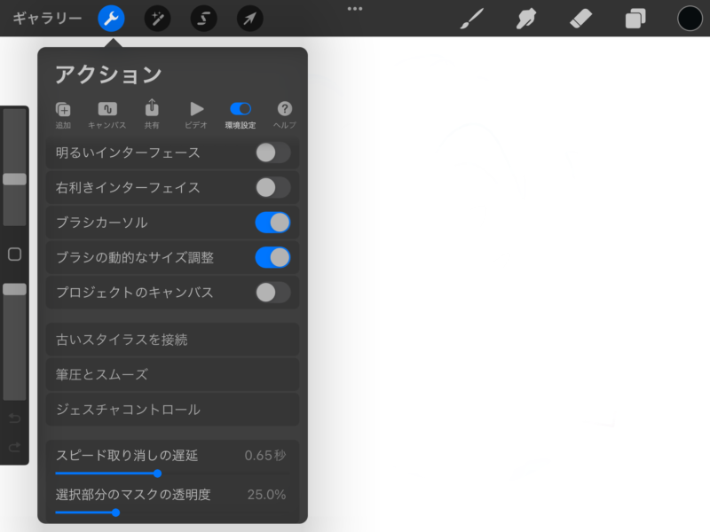 Ipadにprocreateを入れてapple Pencilを使始める時の設定22 便利な機能 アラフォーふんわりマグママのブログ